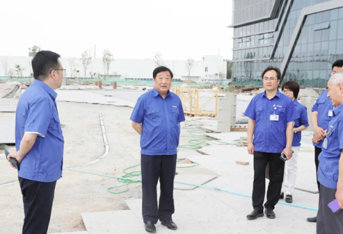 谭旭光：全力推进重大项目建设，献礼建党百年！