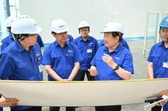 谭旭光要求潍柴数字化动力产业园11月1日确保全线投产