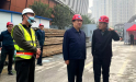 Tan Xuguang Dispatches the KION Smart Forklift Jinan Project and the Second Phase of CNHTC R&D Building