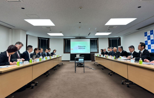 谭旭光：潍柴动力与日本电友携手合作大有可为