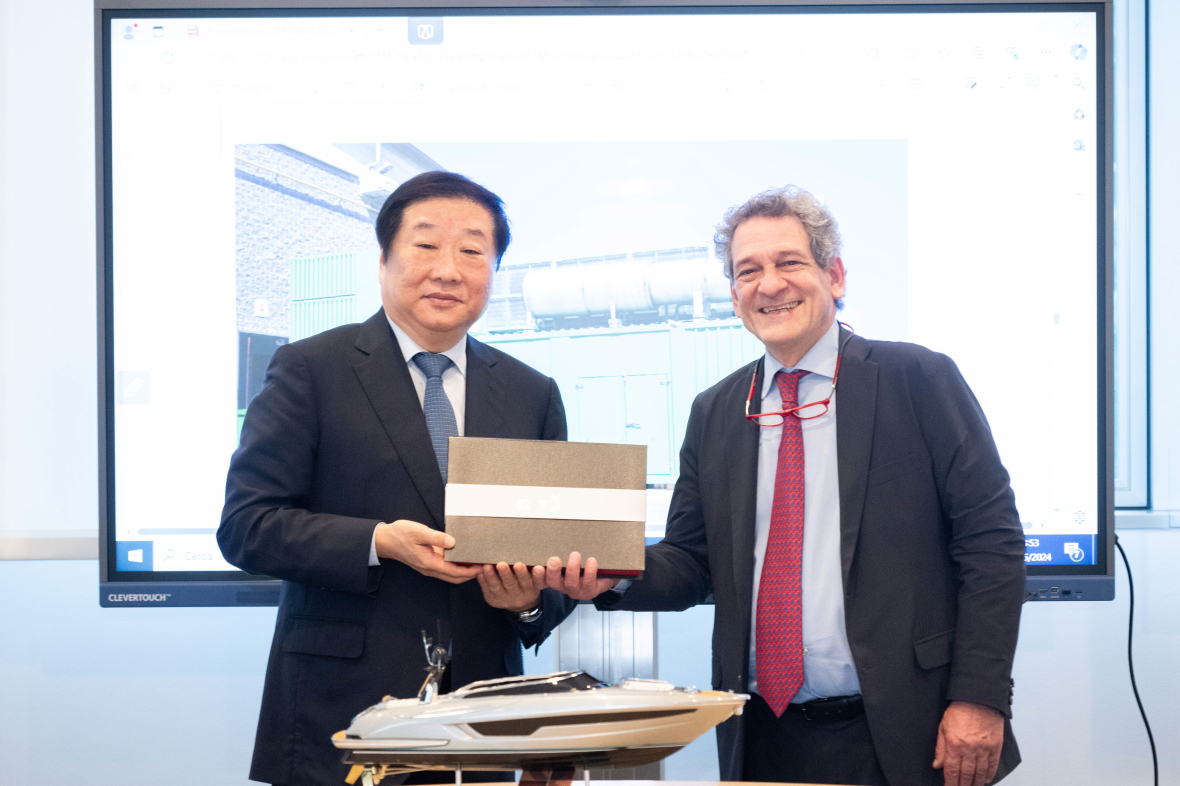 谭旭光：潍柴与意大利CTM公司携手开拓全球高端发电动力市场！