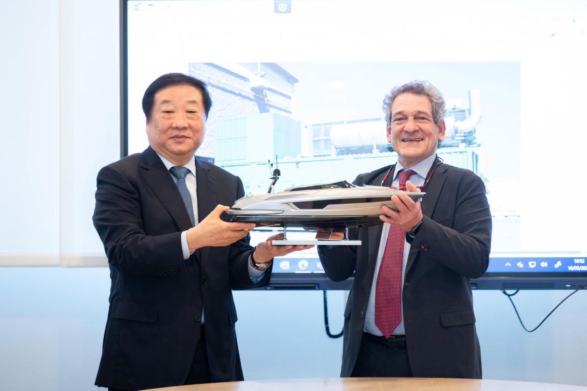 谭旭光：潍柴与意大利CTM公司携手开拓全球高端发电动力市场！