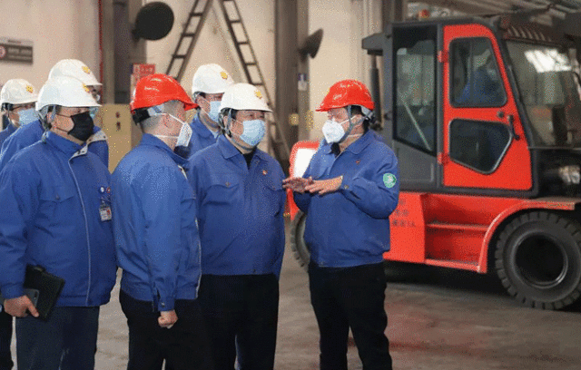 Chairman Tan Xuguang Inspects Epidemic Prevention and Control Work and Production Resumption in the Frontline