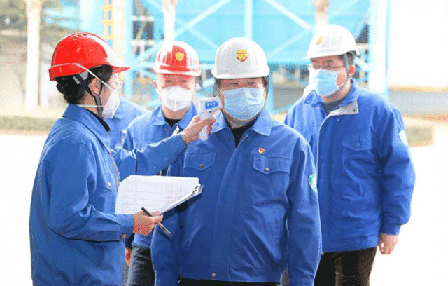 Chairman Tan Xuguang Inspects Epidemic Prevention and Control Work and Production Resumption in the Frontline