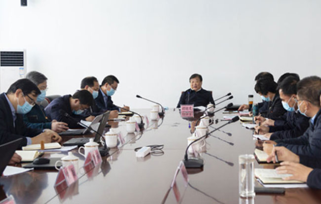Tan Xuguang Presides over the Third On-site Scheduling Meeting of Shandong Heavy Industry Group (Laiwu, Jinan) Green Manufacturing Integrated Industry-City Park