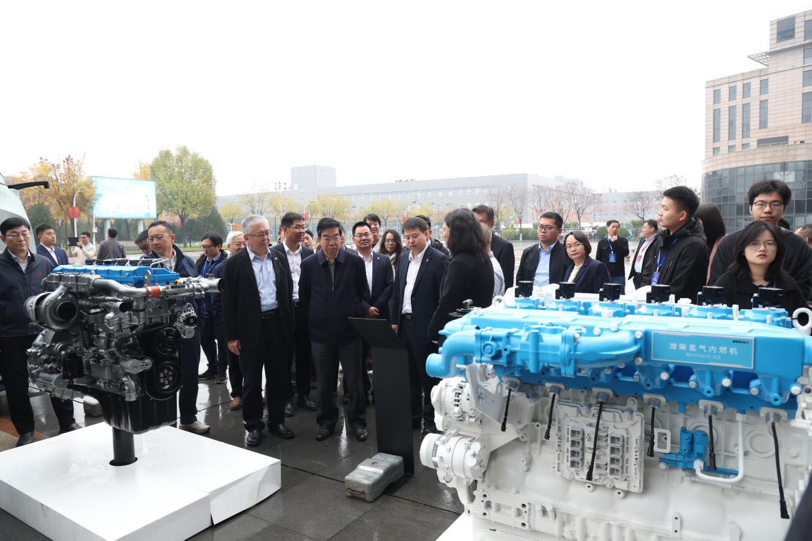 Weichai Unveils Heavy-Duty Commercial In-Cylinder Direct Injection Hydrogen Engines