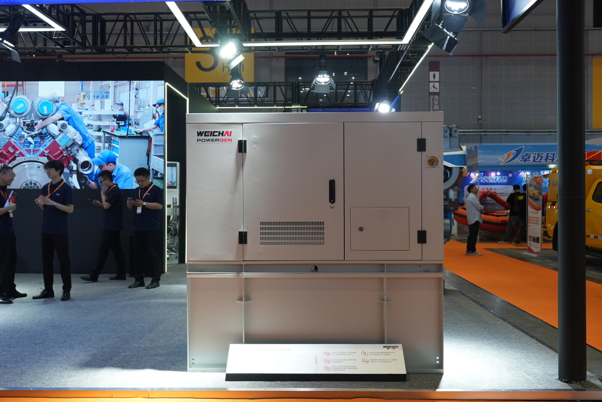 Weichai Showcases Full Range of Emergency Power at the Yangtze River Delta International Emergency Expo