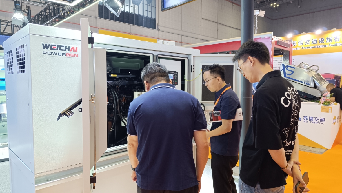 Weichai Showcases Full Range of Emergency Power at the Yangtze River Delta International Emergency Expo