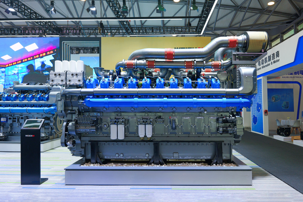 Shining at GPOWER Power Exhibition | Weichai's Multi-fuel Full Range and Full Field Gen-set Power Makes Grand Appearance
