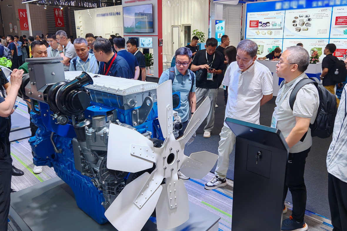 Shining at GPOWER Power Exhibition | Weichai's Multi-fuel Full Range and Full Field Gen-set Power Makes Grand Appearance