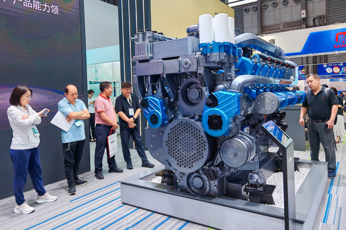 Shining at GPOWER Power Exhibition | Weichai's Multi-fuel Full Range and Full Field Gen-set Power Makes Grand Appearance