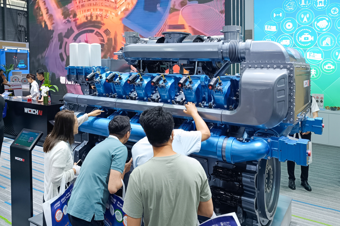 Shining at GPOWER Power Exhibition | Weichai's Multi-fuel Full Range and Full Field Gen-set Power Makes Grand Appearance